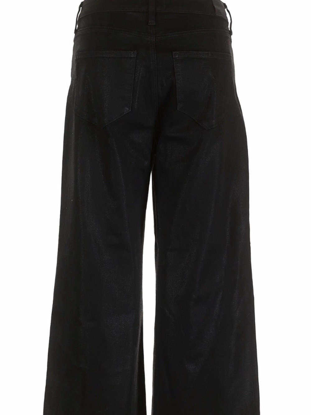 PAIGE Charcoal Black Harper Trouser with Pocket Detail